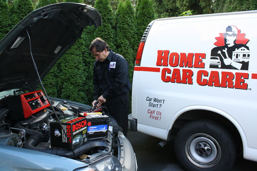 Robert diagnosing engine problem